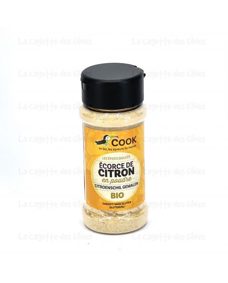 CITRON ECORCE POUDRE 'COOK' 45G