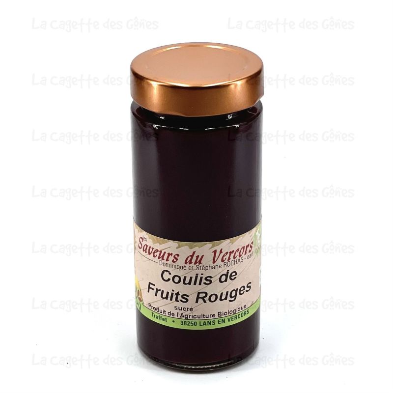 COULIS DE FRUITS ROUGES 330G