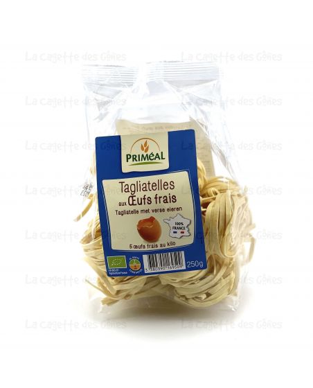 TAGLIATELLES AUX OEUFS FRAIS 100% FRANCE 250 G