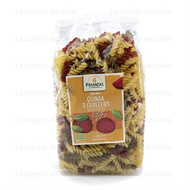 SPIRALES QUINOA 3 COULEURS 500 G