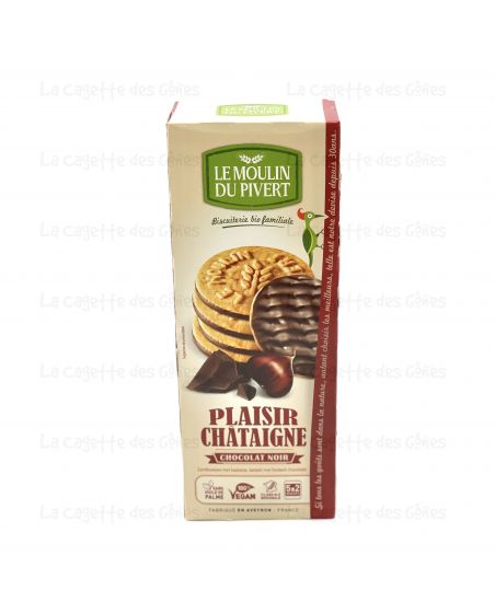 PLAISIR CHATAIGNE CHOCOLAT NOIR 130G