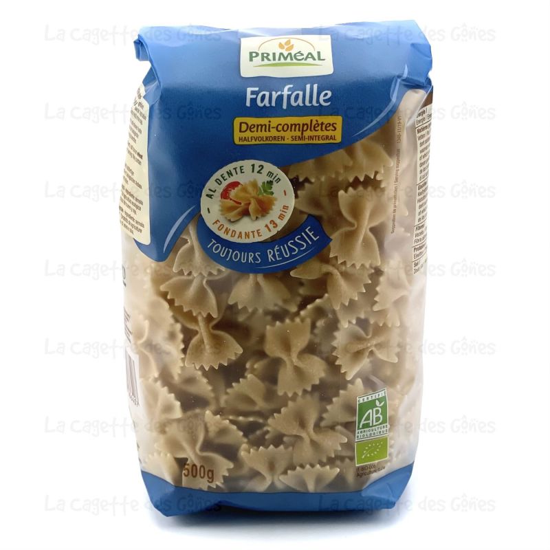 FARFALLES DEMI-COMPLETES 500 G