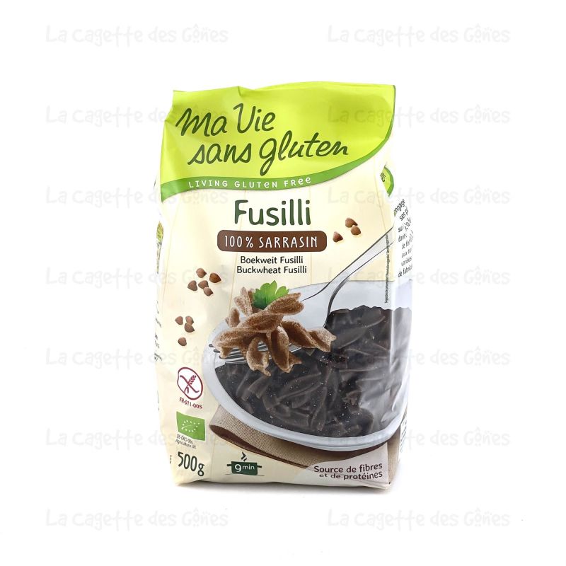 FUSILLI 100% SARRASIN 500G