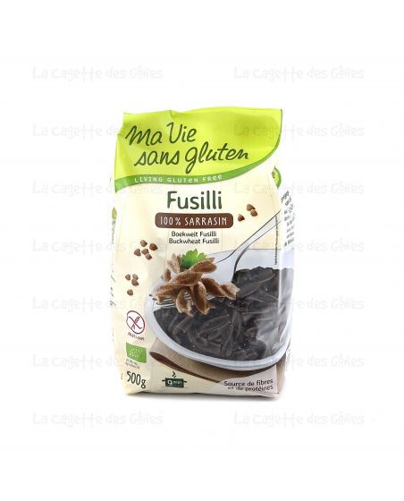 FUSILLI 100% SARRASIN 500G