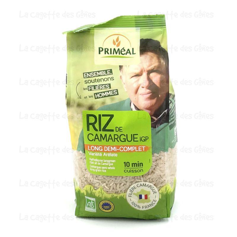 RIZ DE CAMARGUE LONG 1/2 COMPLET  500 G