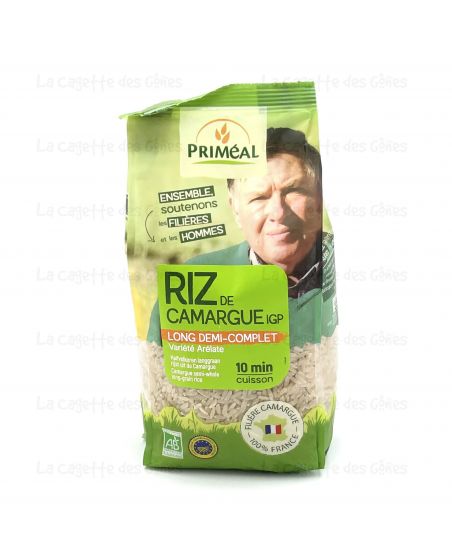 RIZ DE CAMARGUE LONG 1/2 COMPLET  500 G