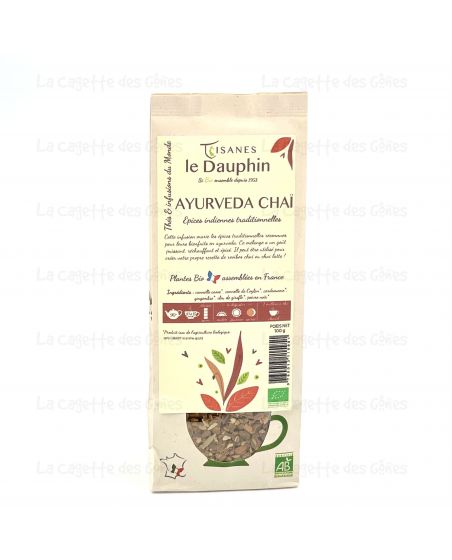 AYURVEDA CHAI - EPICES INDIENNES - POIDS NET 100G