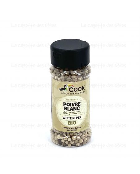 POIVRE BLANC EN GRAINS 'COOK' 50G