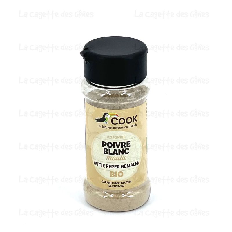 POIVRE BLANC MOULU 'COOK' 45G