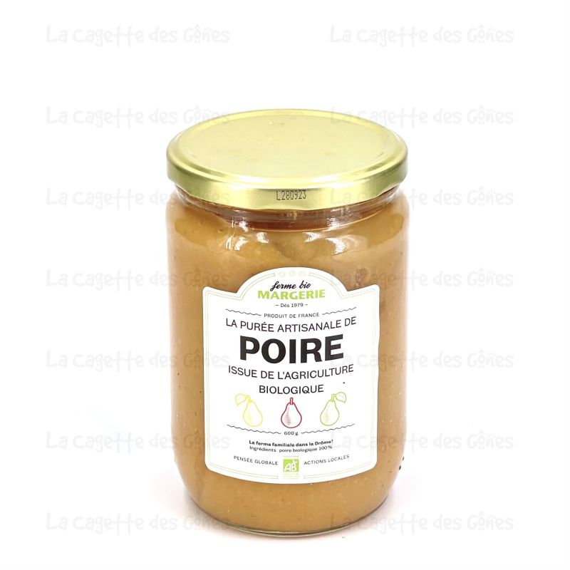 PURÉE DE POIRE 600 G