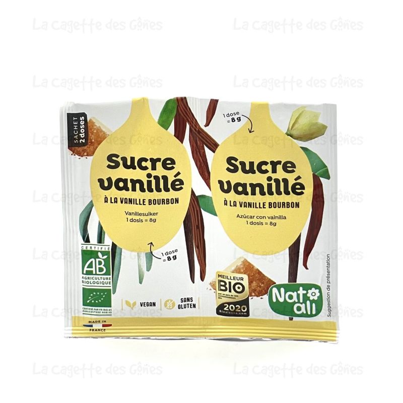 SUCRE VANILLE 2X8G