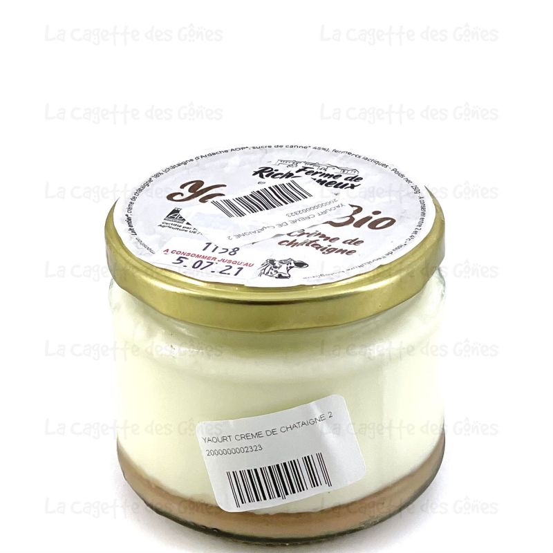 YAOURT CREME DE CHATAIGNE 250G