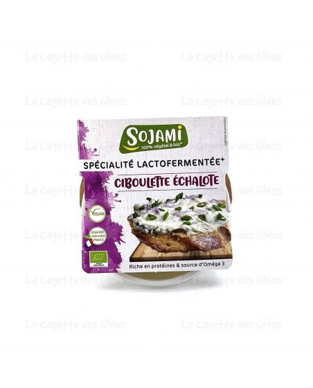 SOJAMI A TARTINER CIBOULETTE ECHALOTTE 125G