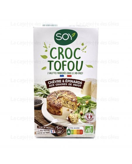 CROC'TOFOU CHEVRE-EPINARD 2X100G