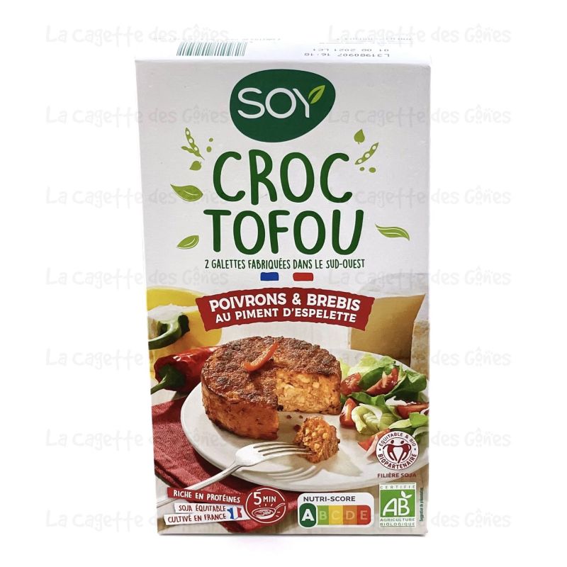 CROC'TOFOU BREBIS-POIVRON 2X100G