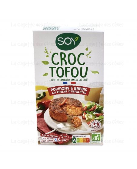 CROC'TOFOU BREBIS-POIVRON 2X100G