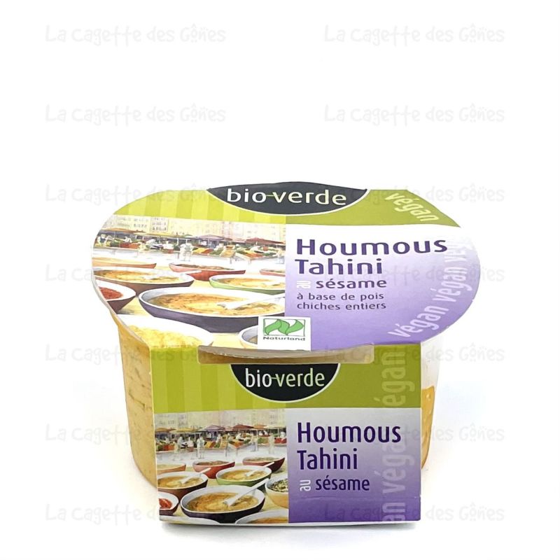 TARTINABLE HOUMOUS 150G TAHINI AU SÉSAME