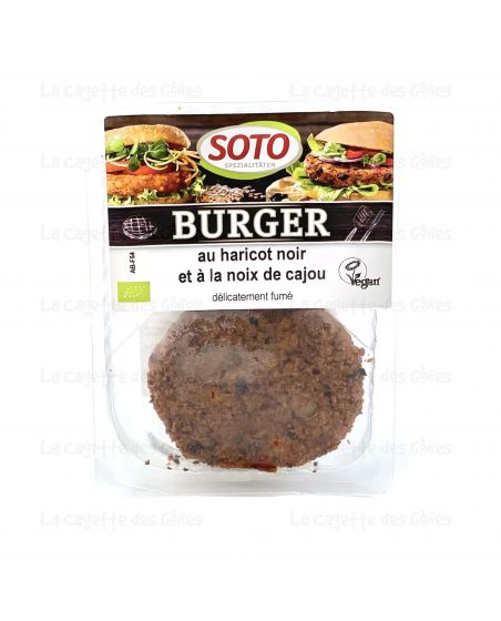 BURGER NOIR NOIX DE CAJOU 160G