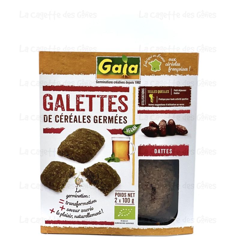 ESSENE GALETTE DATTE 2X100G