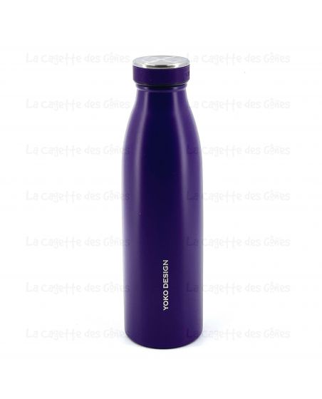 BOUTEILLE ISOTHERME 500ML 'MILK BOTTLES' VIOLET