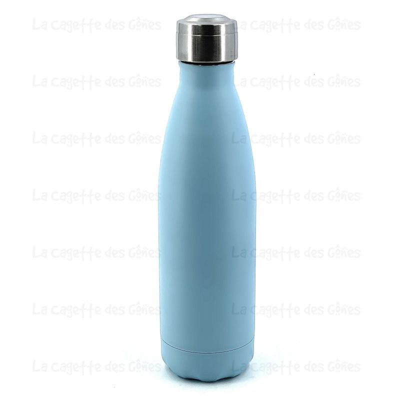 BOUTEILLE 500ML BLUE SKY MAT ISOTHERME 500ML PASTEL