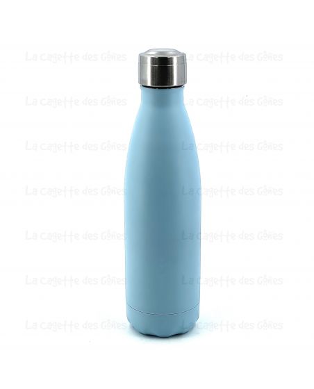 BOUTEILLE 500ML BLUE SKY MAT ISOTHERME 500ML PASTEL