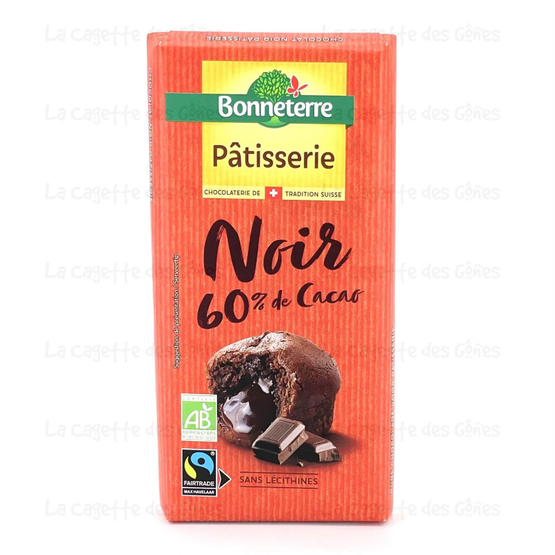 CHOCOLAT NOIR PATISSERIE 200G