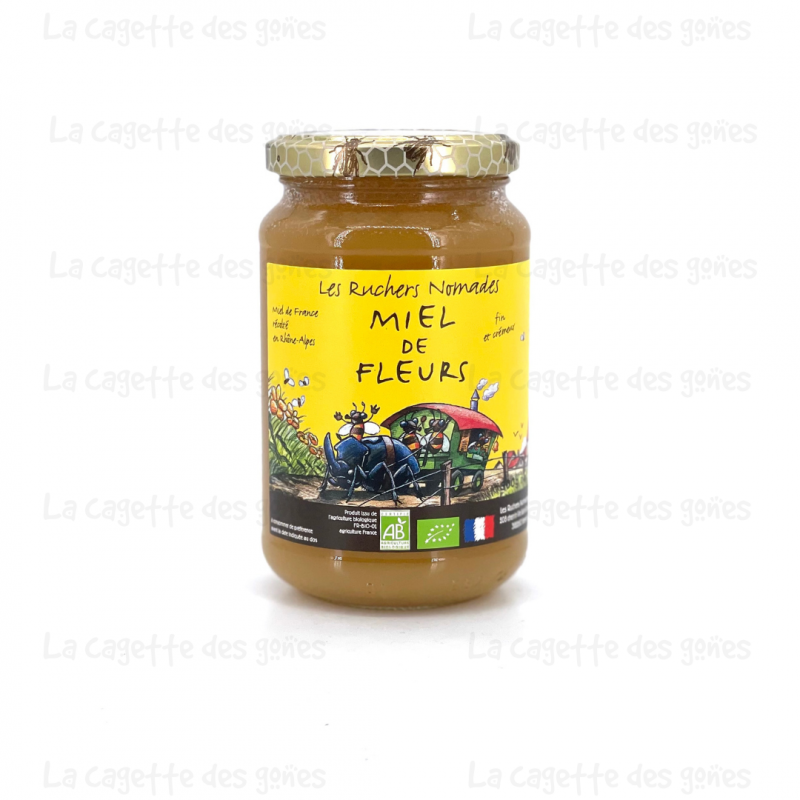 Miel de Fleurs - 500g - Les Ruchers Nomades