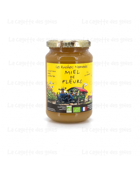 Miel de Fleurs - 500g - Les Ruchers Nomades