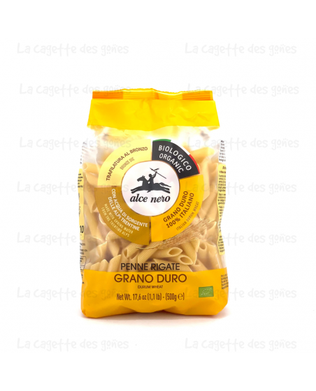 Penne Rigate - 500G - ALCE NERO