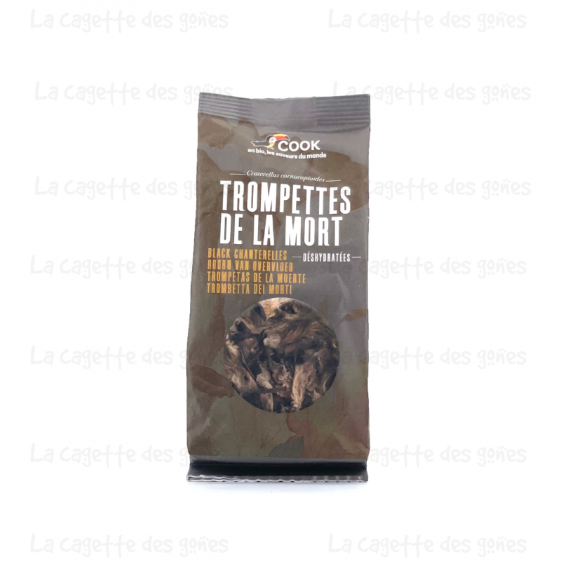 Trompettes de la Mort Déshydratés bio - COOK