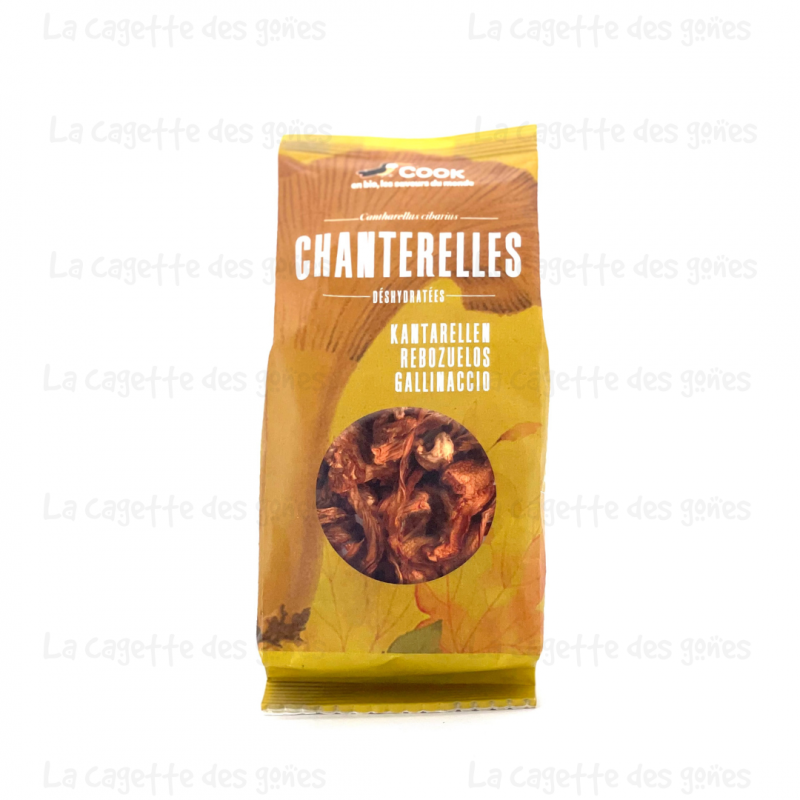 Chanterelles Déshydratés bio - COOK