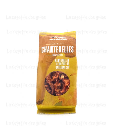 Chanterelles Déshydratés bio - COOK