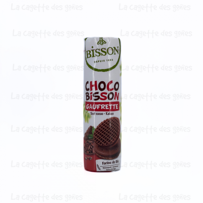 CHOCO GAUFRETTE CACAO 240G - BISSON