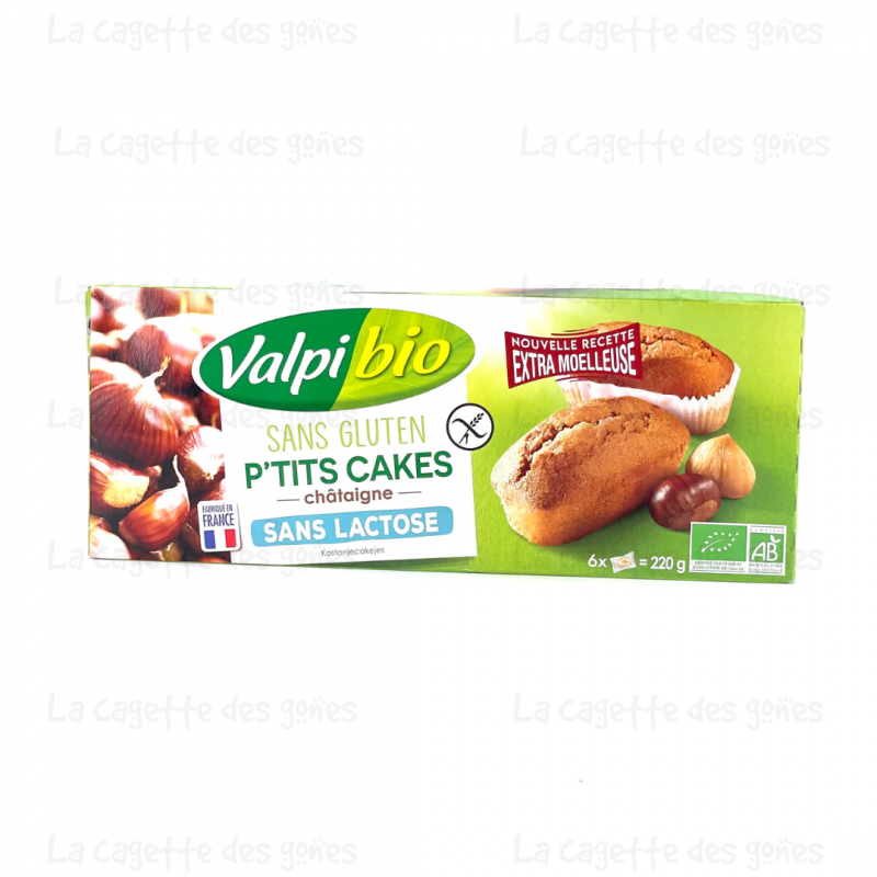 P'tits Cakes Chataigne - Valpi Bio