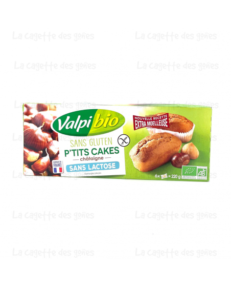 P'tits Cakes Chataigne - Valpi Bio