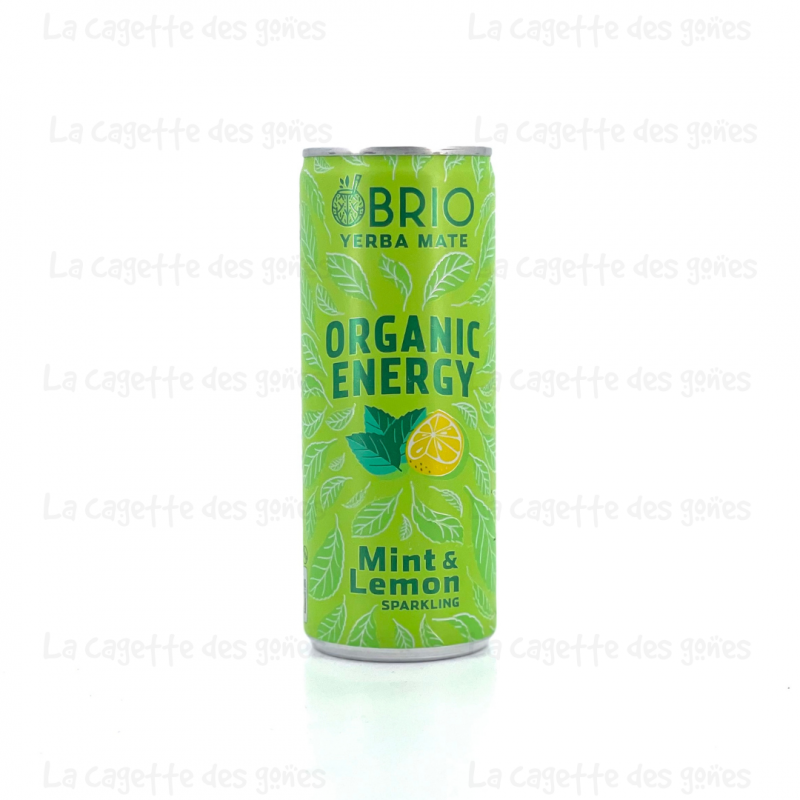 ORGANIC ENERGY MENTHE CITRON - BRIO