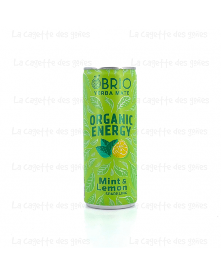 ORGANIC ENERGY MENTHE CITRON - BRIO