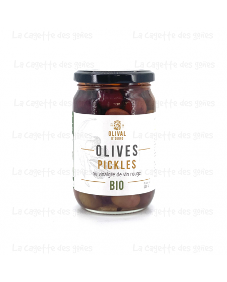 Olives Pickles au Vinaigre de Vin Rouge - Olival d'Ouro