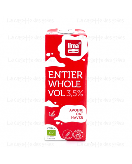 OAT AVOINE DRINK ENTIER 3.5% 1L - LIMA