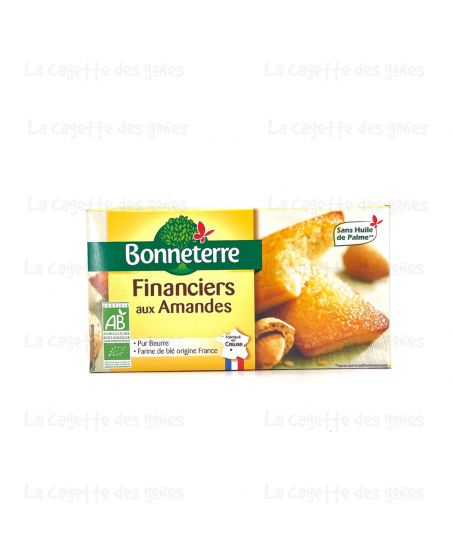 FINANCIERS AUX AMANDES - BONNETERRE