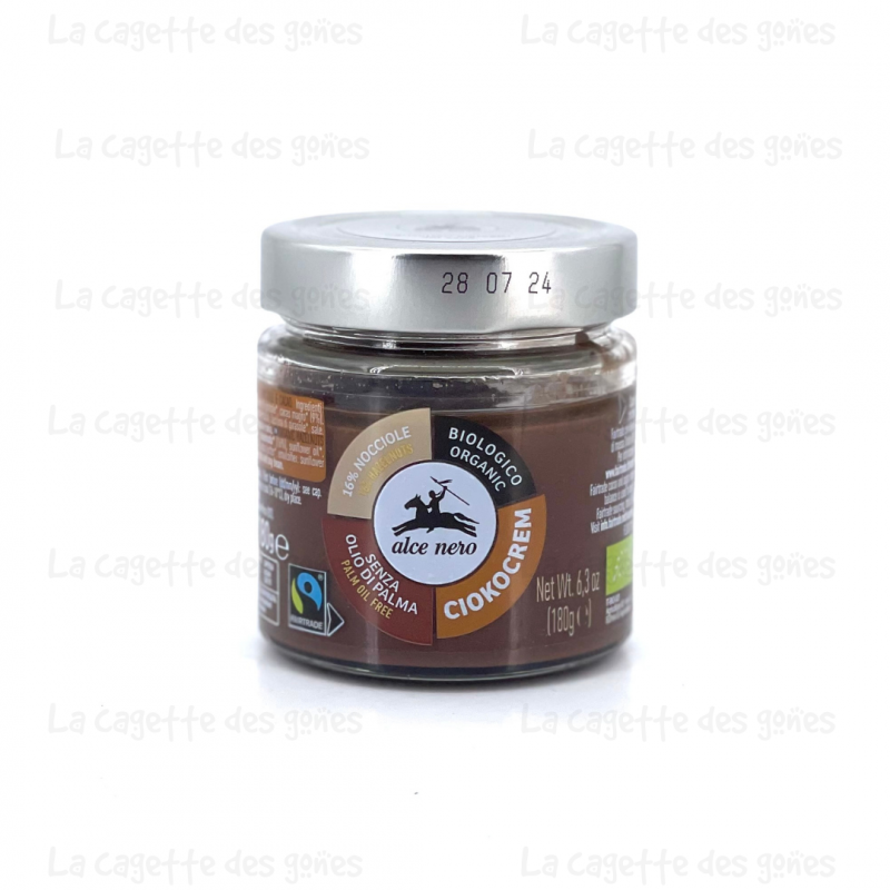 Ciokocrem Crème de Noisettes Bio - Alce Nero