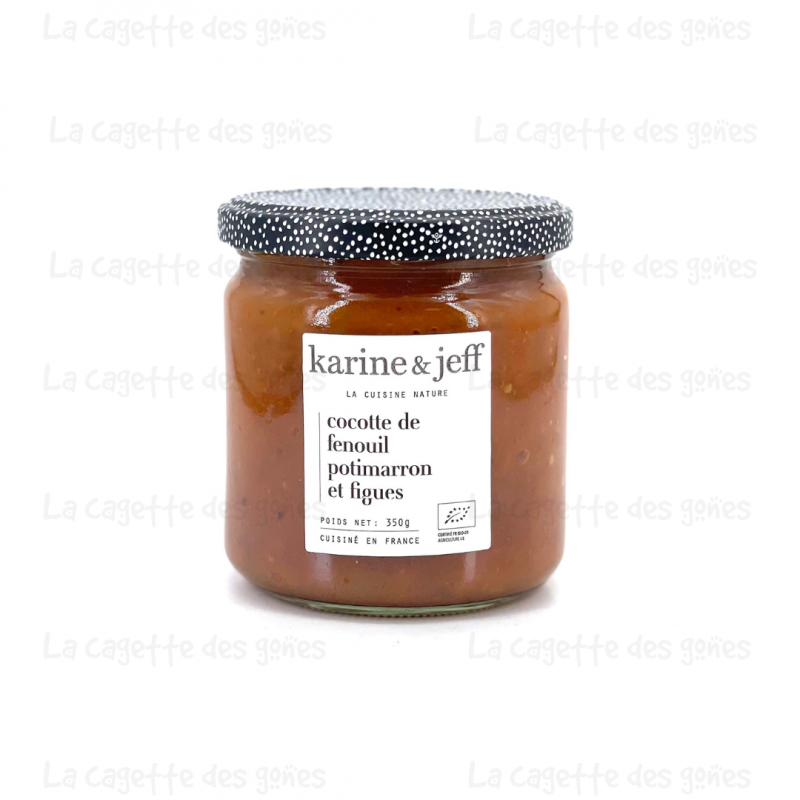 Cocotte de Fenouil, Potimarron et Figues - Karine & Jeff