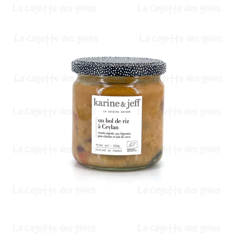 Un Bol de Riz à Ceylan Risotto Mijoté aux Légumes, Pois Chiche et Lait de Coco - Karine & Jeff