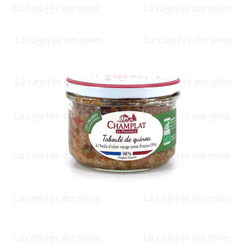 Taboulé de Quinoa à l'Huile d'Olive Extra - Champlat