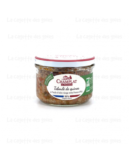 Taboulé de Quinoa à l'Huile d'Olive Extra - Champlat