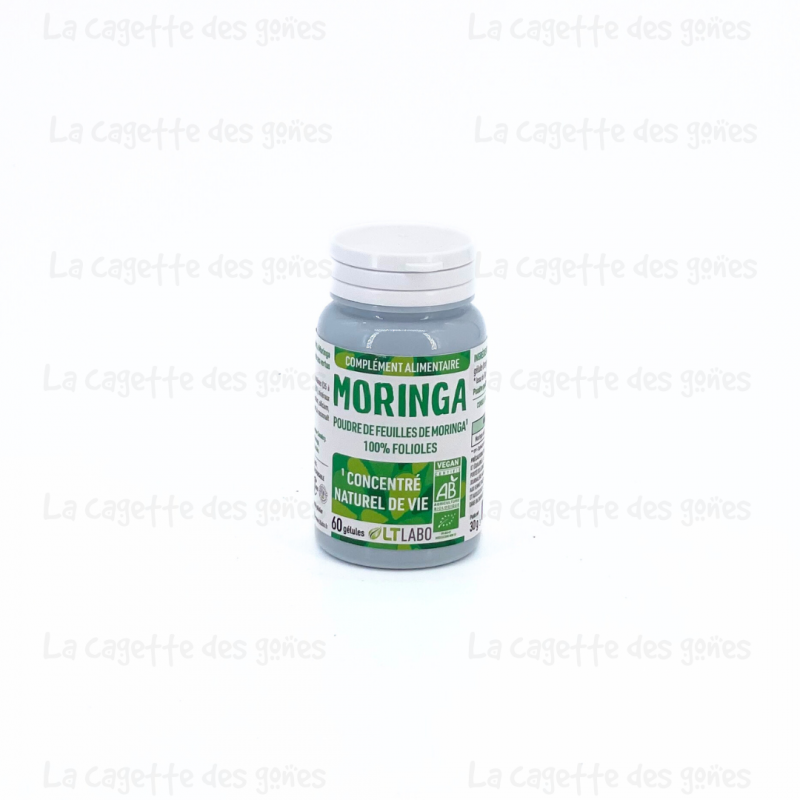 Moringa pure Bio - 60 gélules - LTLabo