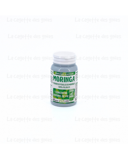 Moringa pure Bio - 60 gélules - LTLabo