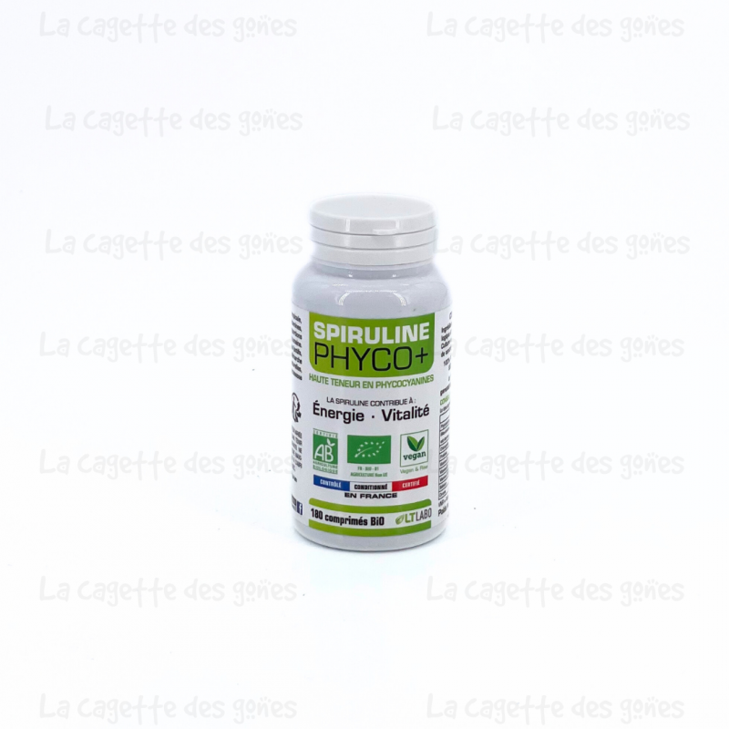 SPIRULINE BIO PHYCO+ - 180 COMPRIMÉS - LTLABO