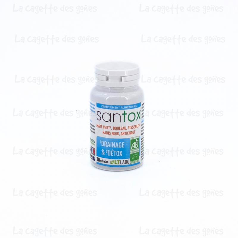 SANTOX BIO 30 GELULES - LTLABO